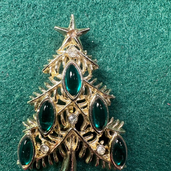 Vintage Tancer II women’s Christmas tree brooch - Picture 3 of 7